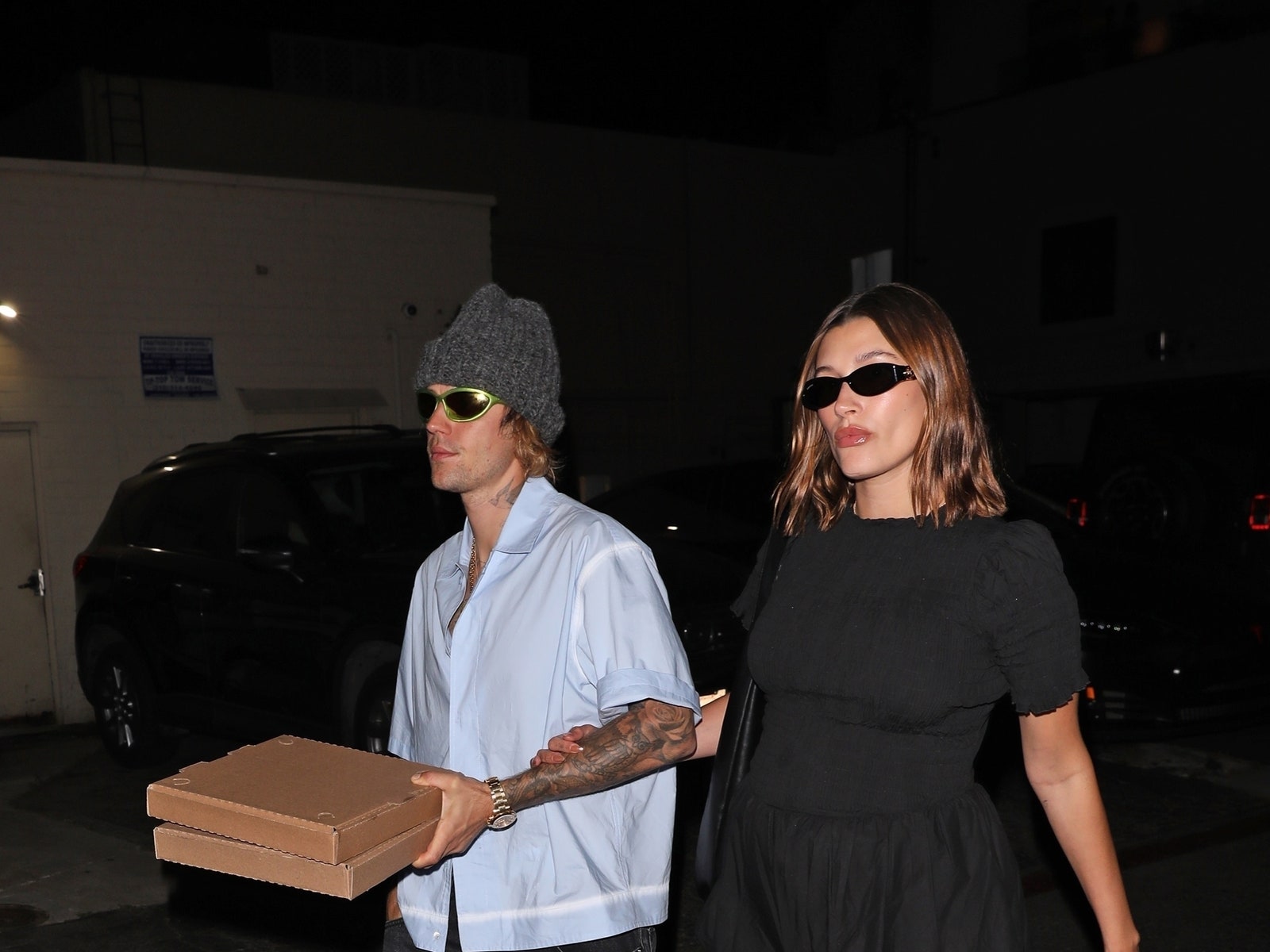 Hailey Bieber Just Wore Summer’s Most Divisive Trend for Date Night in Beverly Hills