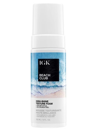 IGK Beach Club HighShine Hair Texture Foam