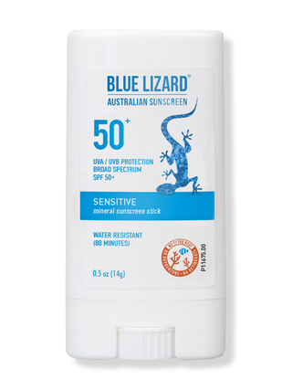 Blue Lizard Sensitive Mineral Sunscreen Stick with Zinc Oxide