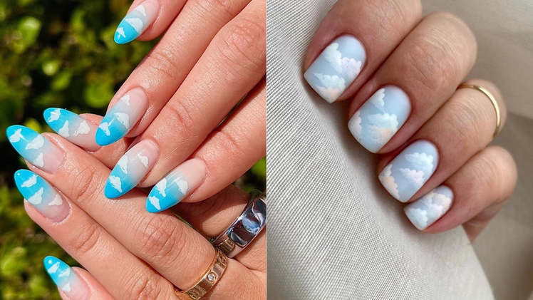 Cloud Nails Are Summer’s Dreamiest Mani Trend