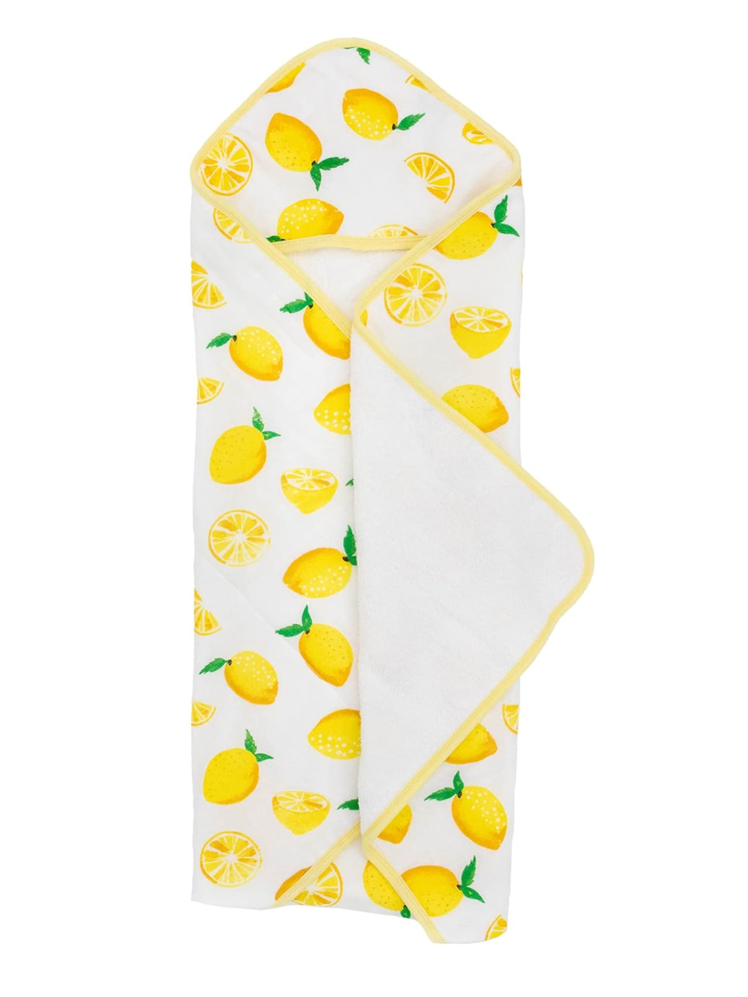 Little Unicorn Cotton Muslin  Terry Infant Hooded Bath Towel